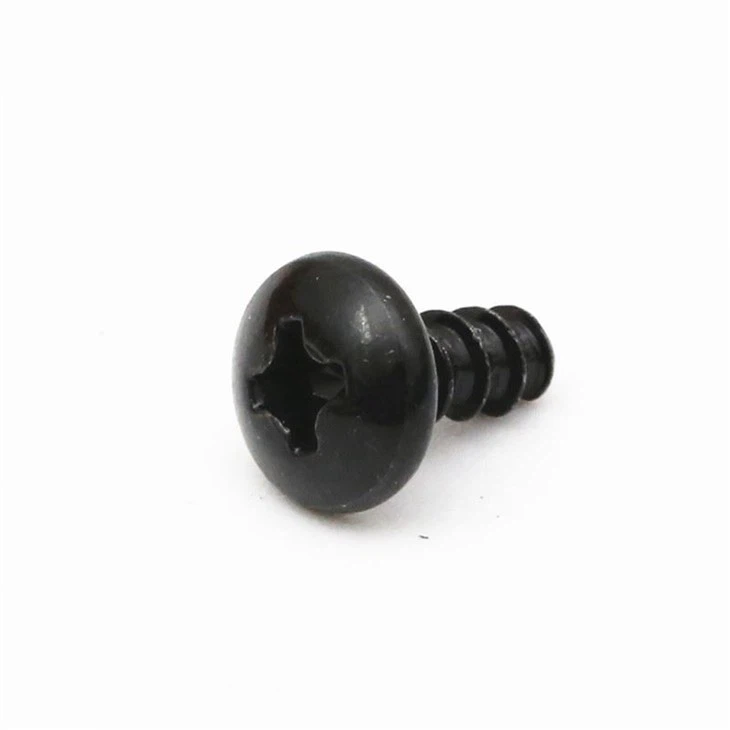 Black Zinc Plated Pan Head Self Tapping Screw M3